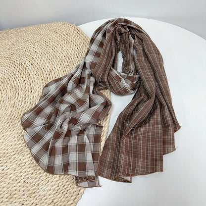 Scarvii - British Style Plaid Scarf
