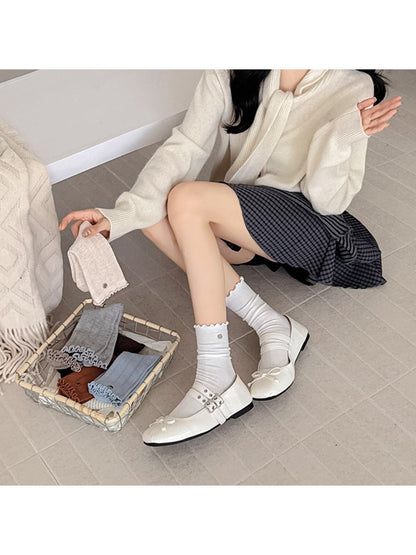 Rufia - Disc Decor Women's Mid-Calf Capsule Socks