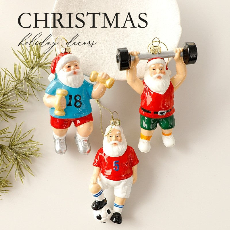 Christmas Wooden Candle Decorations