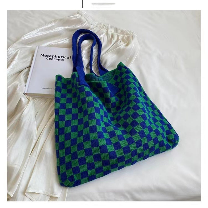 Crochet Tote Bag Large Capacity Tote Bag