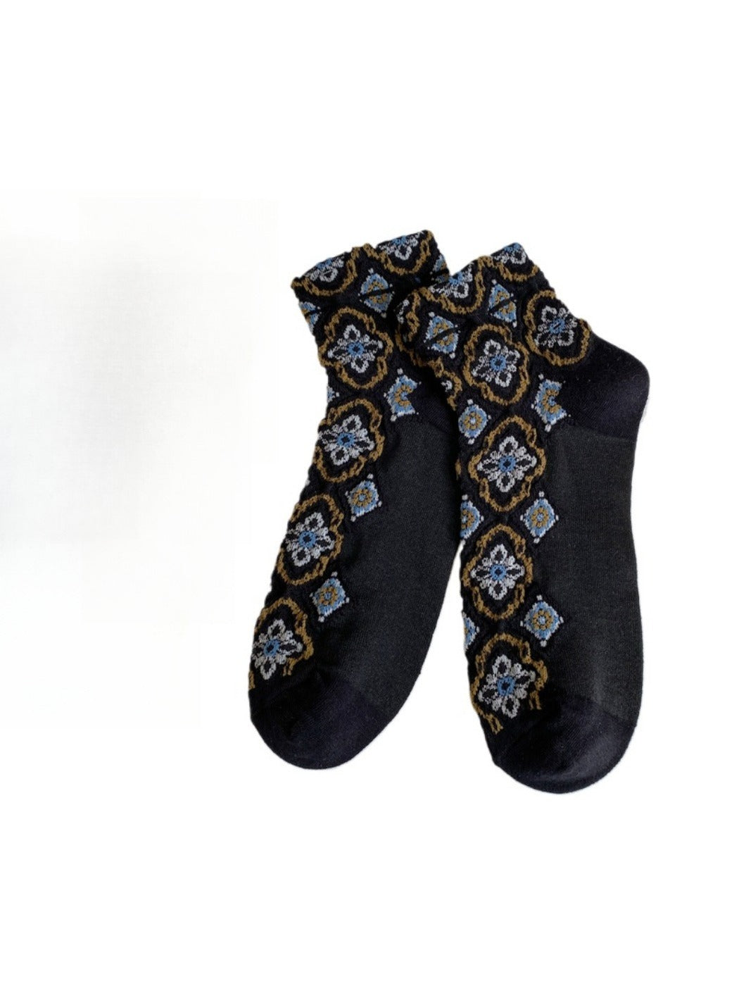 Rufia - Vintage Ankle Socks – Elegant &amp; Breathable