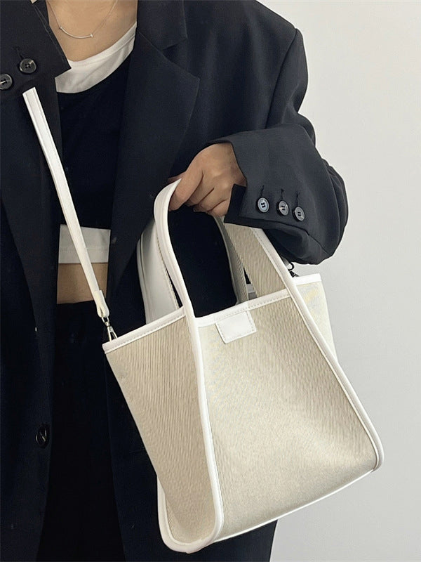 Casual Contrast Color Crossbody Handbags