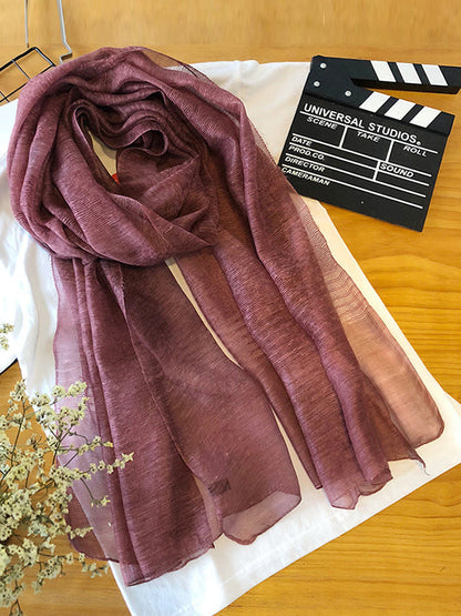 Sun-Protection Solid Color Shawl&Scarf