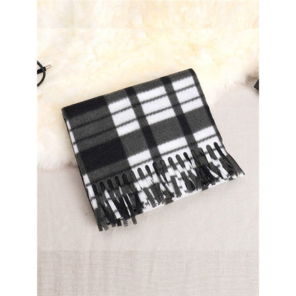 Classic Unisex Plaid Scarf