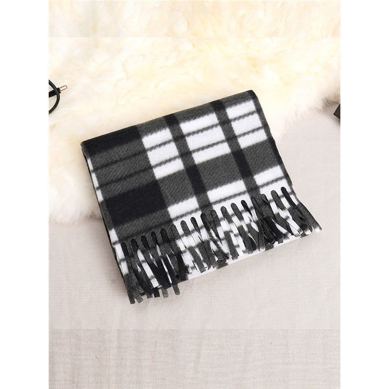 Classic Unisex Plaid Scarf