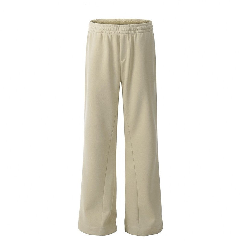 Flared Sweatpants With Drapey Fit