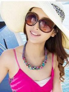 Women S Bohemia Style Coral Stone Necklace