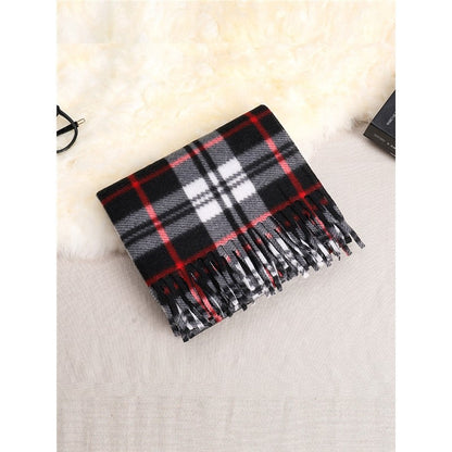 Classic Unisex Plaid Scarf