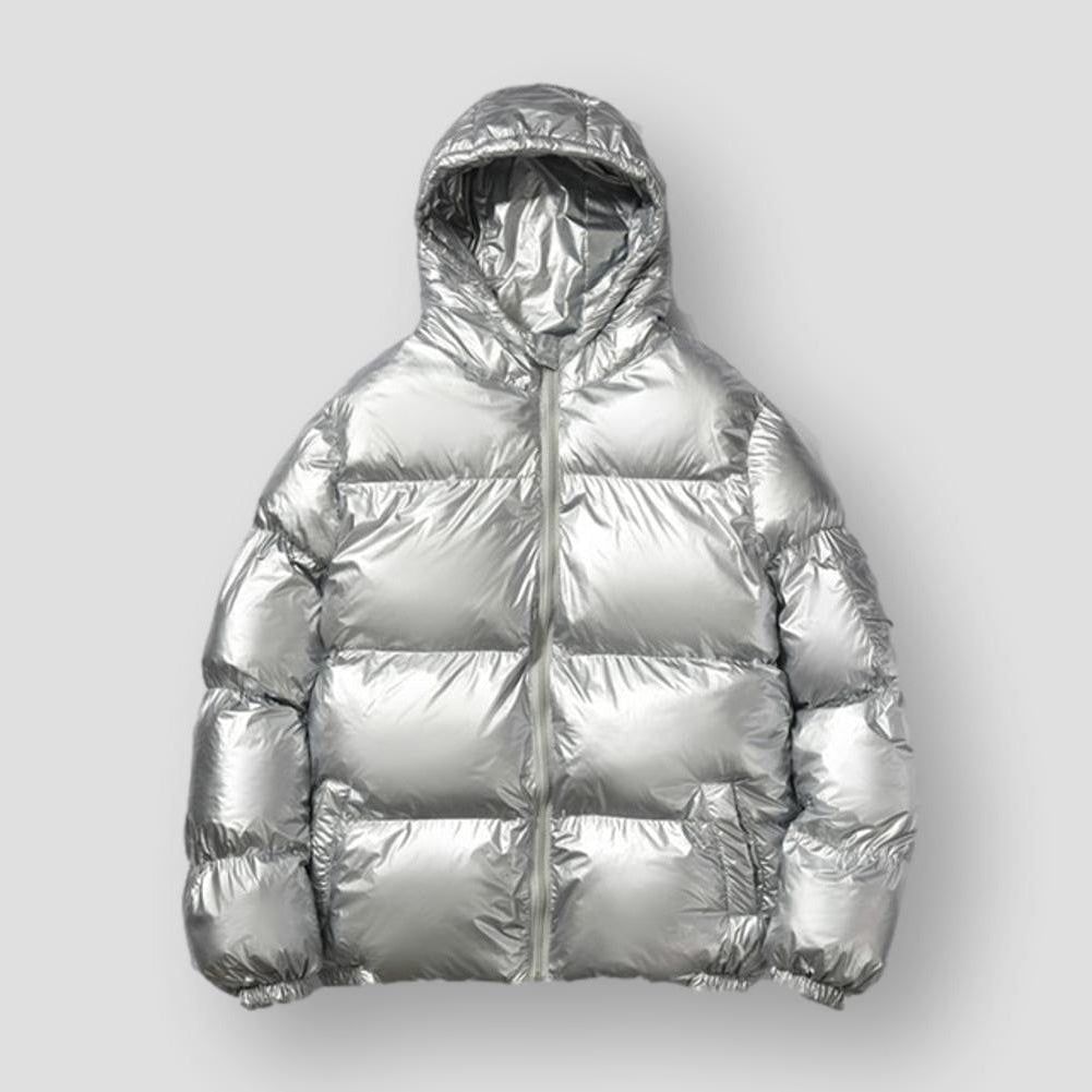 Saint Morris Metallic Puffer Jacket
