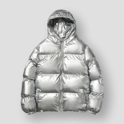 Saint Morris Metallic Puffer Jacket