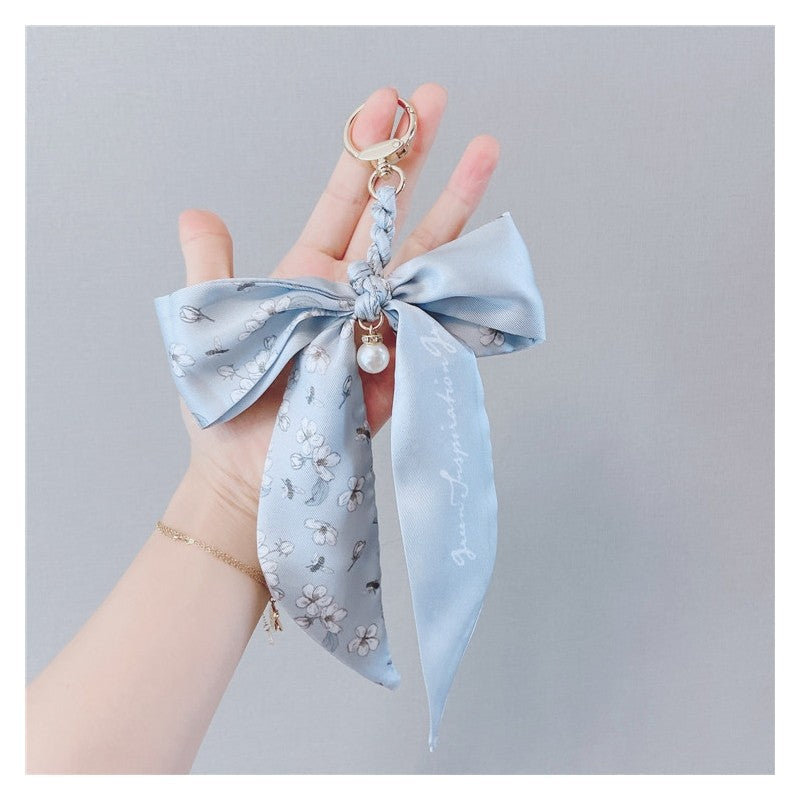Scarf Bow Keychain Pendant