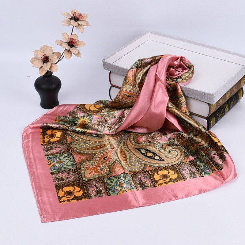 Bandana Printed Square Scarf