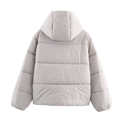 Street Fashion Hooded Cotton Jacket