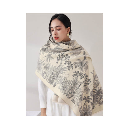 Casual 5 Colors Imitated Cashmere Scarf