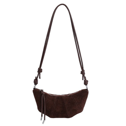 Matte Solid Color Shoulder Tote Bag