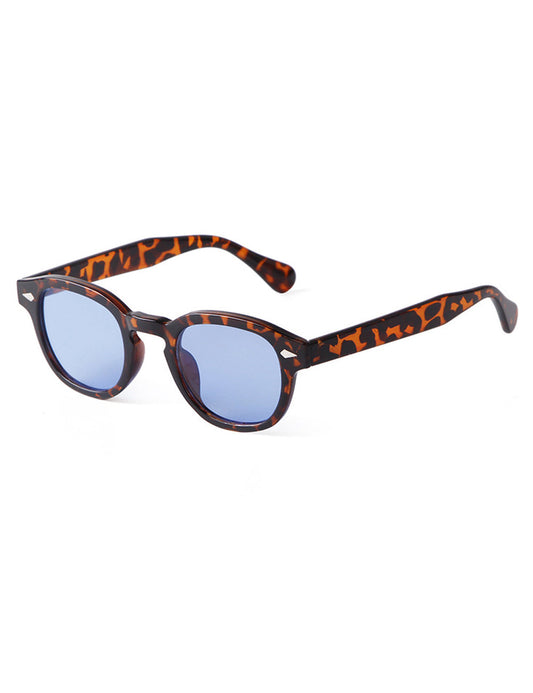 Trendy Round Frame UV Protection Sunglasses