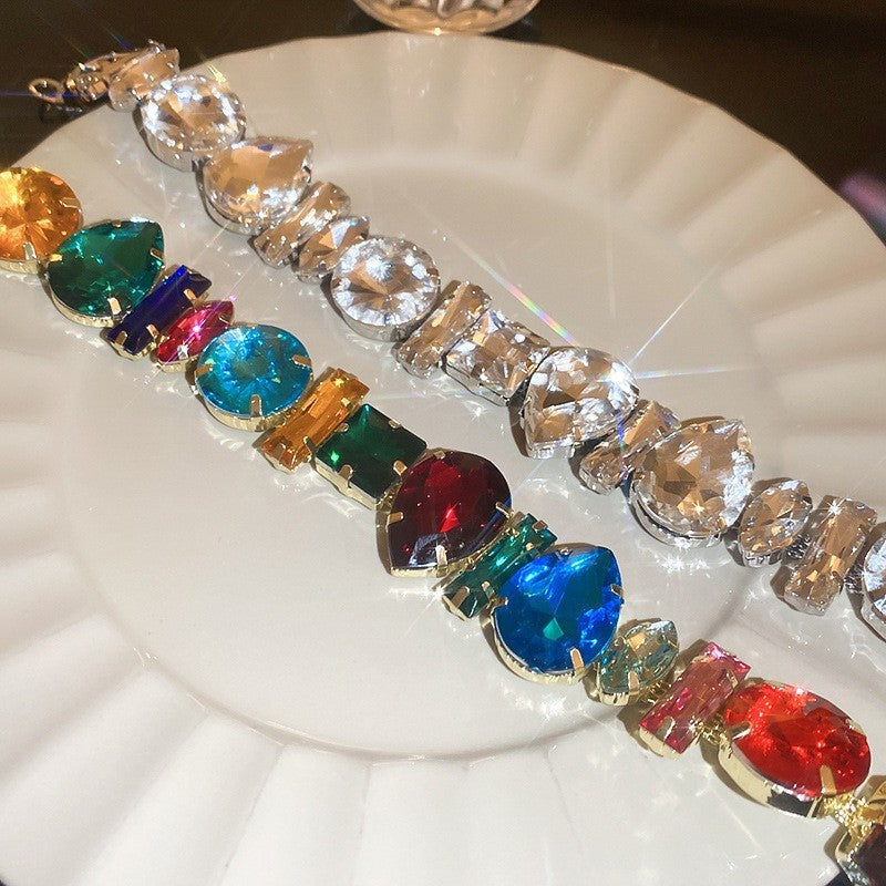 Fashion Diamond Inlaid Necklace