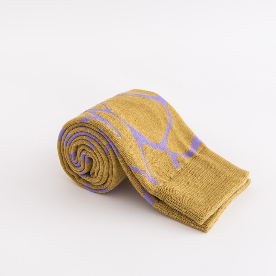 Rufia - Colorful Leopard Print Knee-High Socks