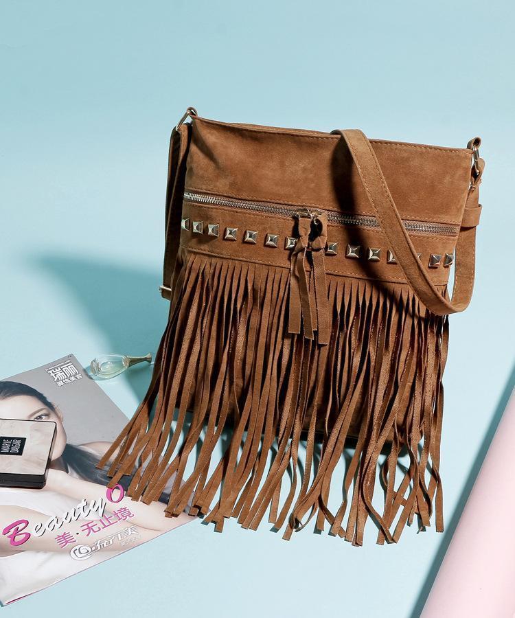 Crossbody Willow Tassel Casual Wild Shoulder Bag