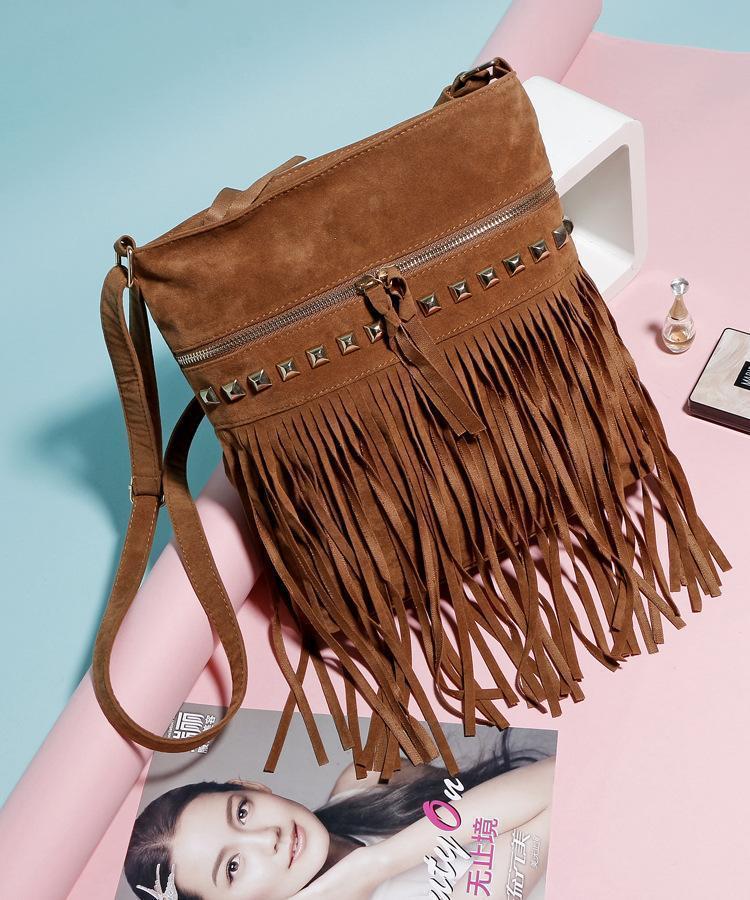 Crossbody Willow Tassel Casual Wild Shoulder Bag