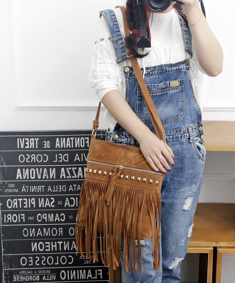 Crossbody Willow Tassel Casual Wild Shoulder Bag