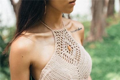 2018 Sexy Knit Beach Swimwear Bikini Sets