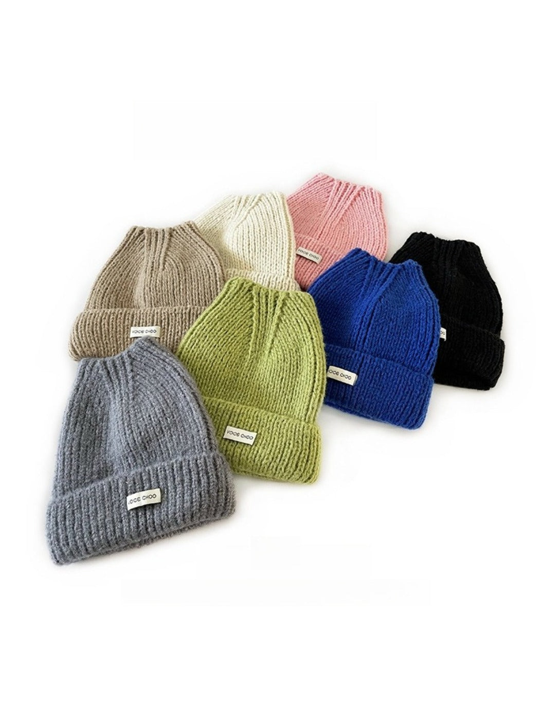 Haila - Women's Solid Color Knitted Beanie