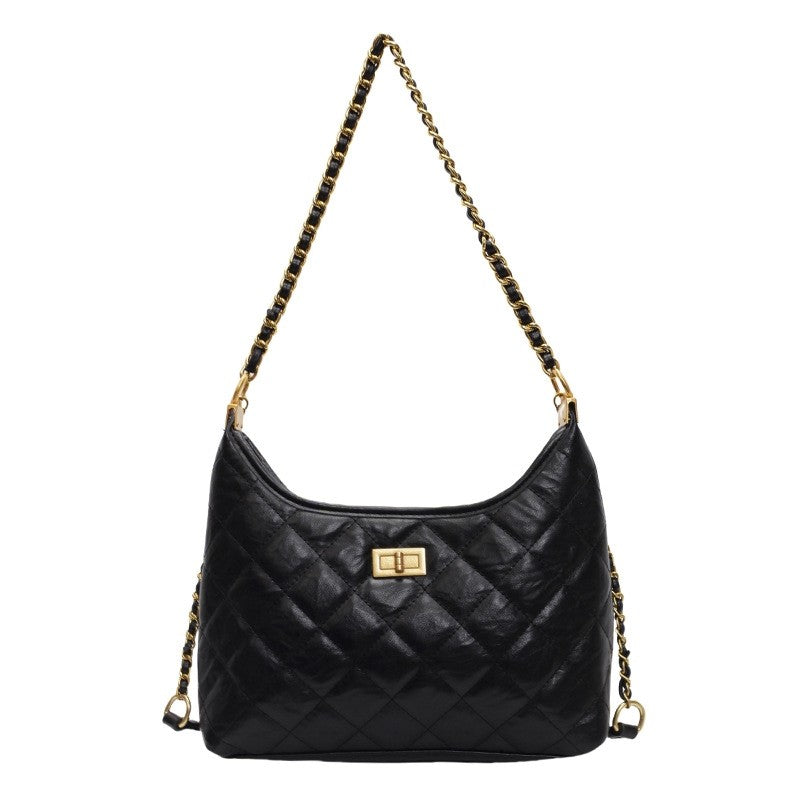 Retro Handbag With Pendant