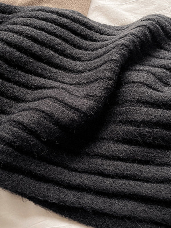 Casual Simple 5 Colors Knitting Scarf