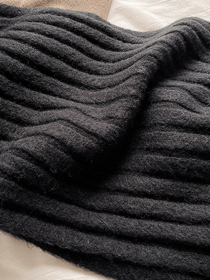 Casual Simple 5 Colors Knitting Scarf