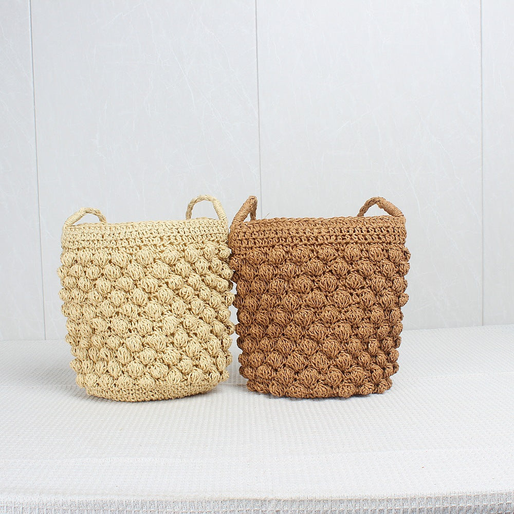 Crochet Market Bag Bucket Bag