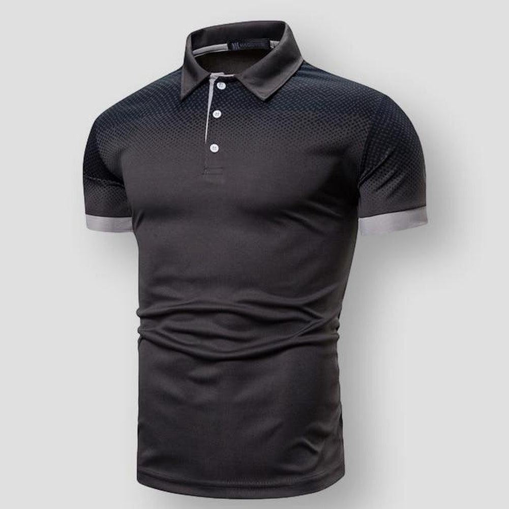 Sky Madrid Graphic Slim Polo Shirt