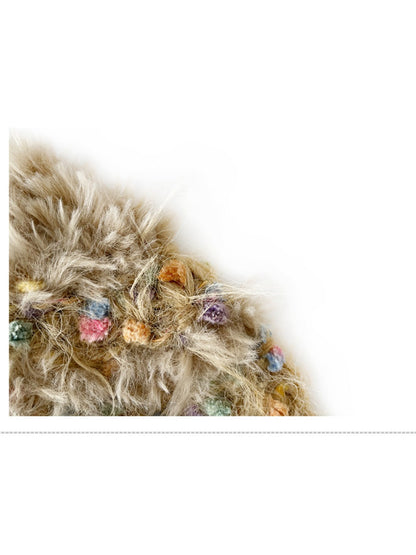 Haila - Knitted Plush Beanie with Earflap