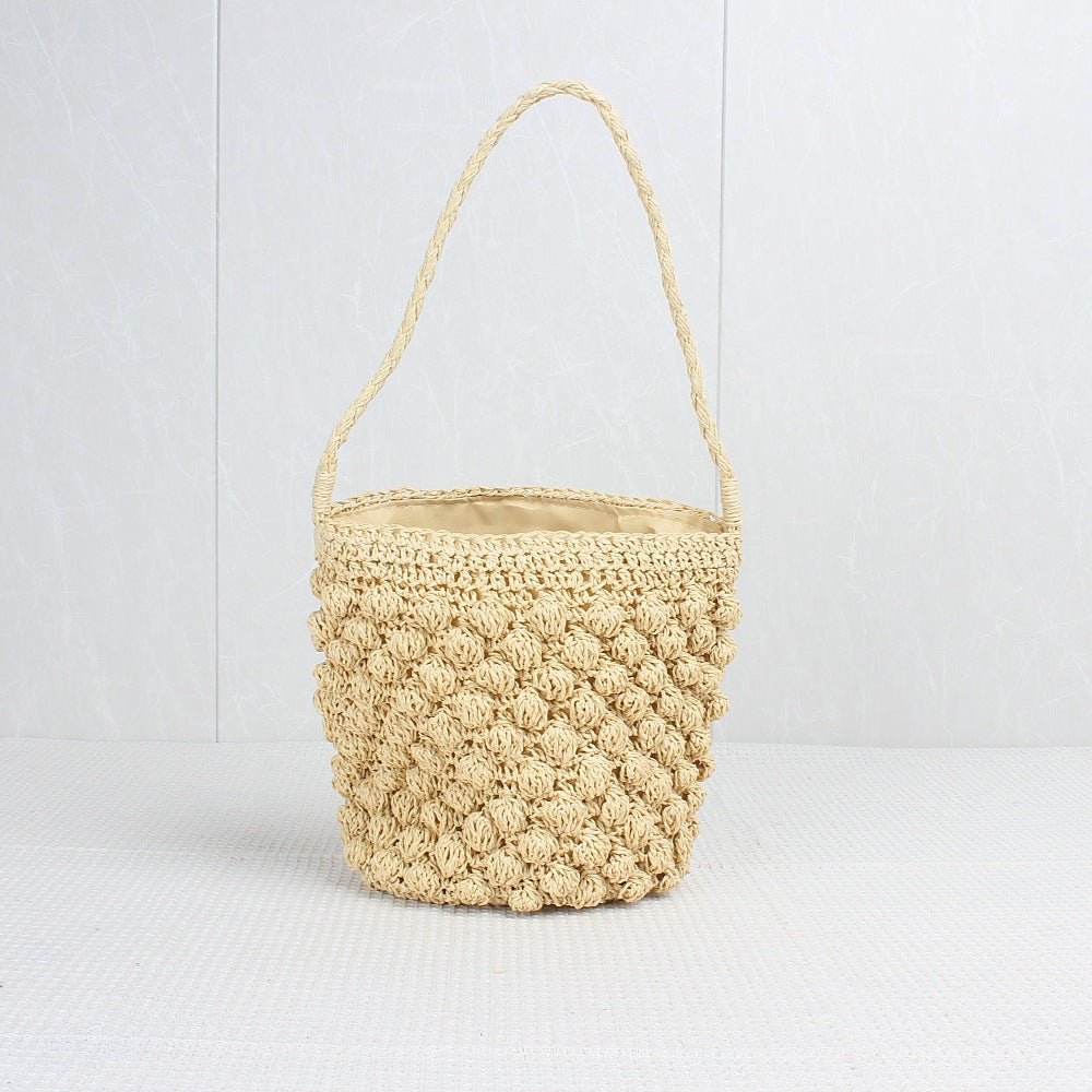 Crochet Market Bag Bucket Bag