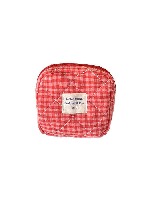 Cosbai - Plaid Student Coin Storage Pouch