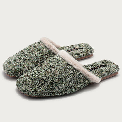 Winter Simple Thicken Warm Home Slippers