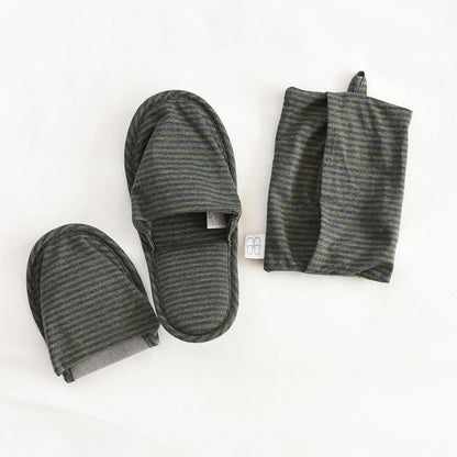 Slipeer - Portable Stripe Slippers with A Pouch