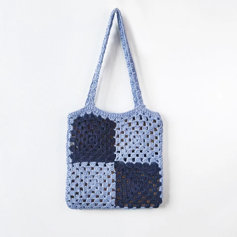 Crochet Granny Square Bag Square Hand Hook Bag