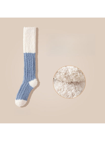 Rufia - Cozy Coral Fleece Thermal Sleeping Socks