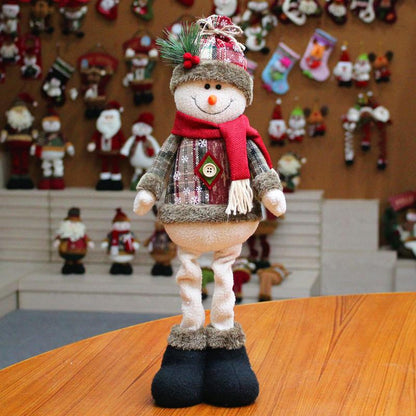 Christmas Decorations Christmas Dolls Christmas Dolls Christmas Elk Window Christmas Decorations