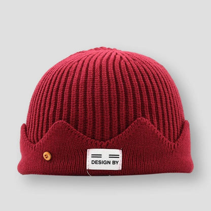 Saint Morris Zig-Zag Knitted Beanie