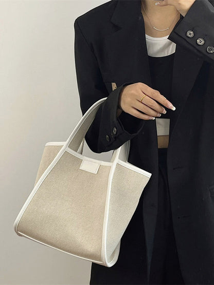 Casual Contrast Color Crossbody Handbags
