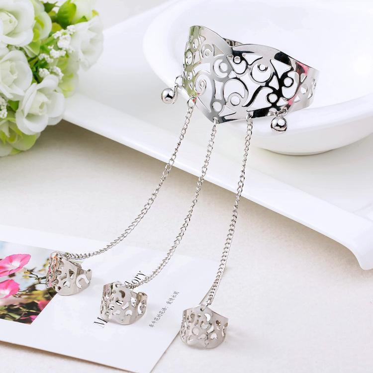Bohemia Style Bracelet With Ring Wild Party