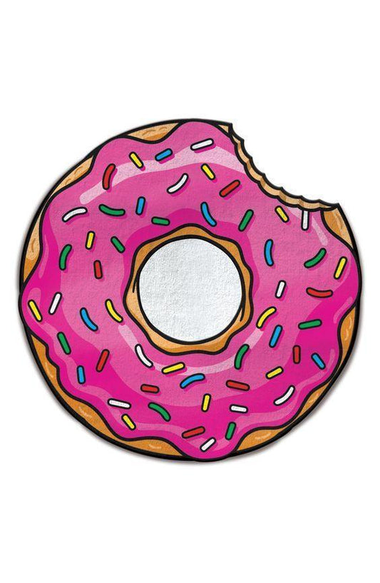Hot Sale Donut Digital Printing Round Beach Towel Mat