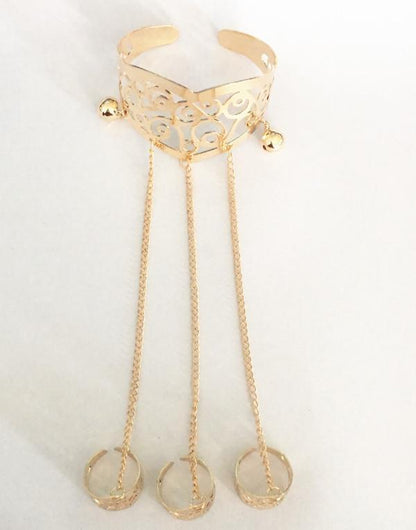 Bohemia Style Bracelet With Ring Wild Party
