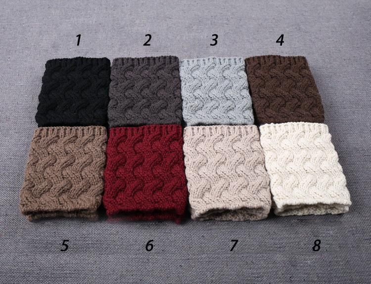 Christmas Boot Cuff Thick Short-Sleeved Thick Thick Bamboo Knit Wool Yarn Socks - 1