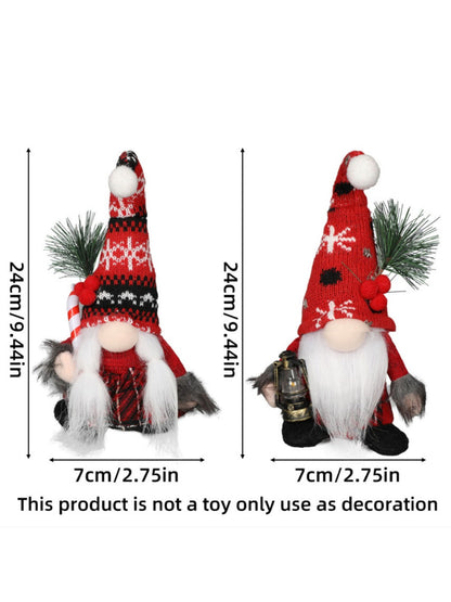 Xris - Christmas Decoration Santa Claus Doll Ornament