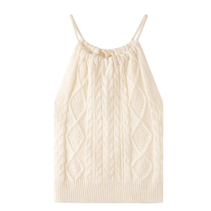 Vesty - Solid Color Knit Vest – Versatile &amp; Stylish