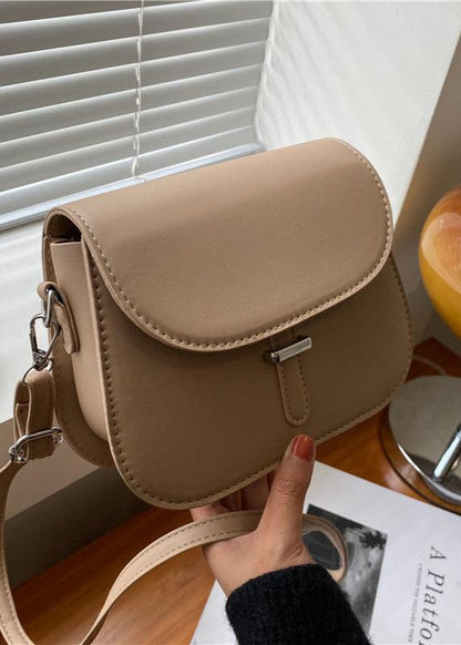 One Shoulder Bag Faux Leather Minimalist Style
