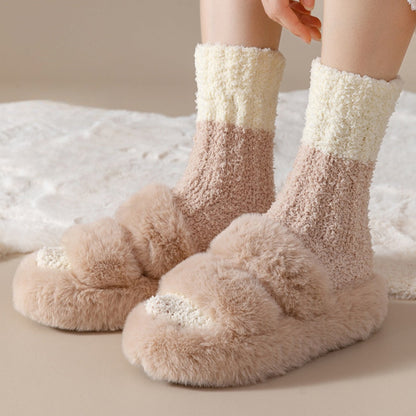 Rufia - Colorful Warm Towel Socks